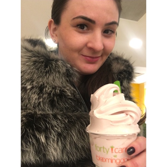 Natural Mink Gray Fur Ladies Vest Mid Length - Picture 8 of 9